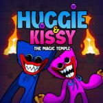 Huggie și Kissy Templul Magic