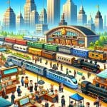 Idle Train Empire Tycoon