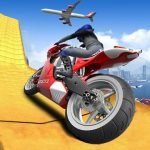 Onmogelijke Moto Bike Track-stunts