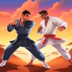 Karatevechter: echte gevechten