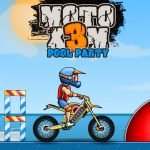 Fiesta en la piscina de Moto X3M