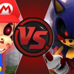 mario vs sonic EXE