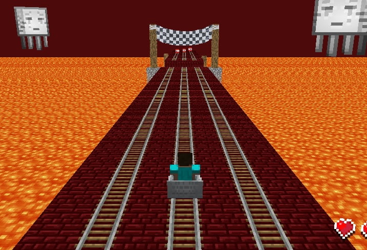 Minecraft Nether Dash 🔥 Arcade Games - Play Online at Y9FreeGames