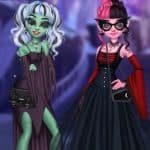 Monster Girls Glam estilo gótico