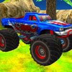 Monstertruck echte chauffeur