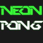 Neon Pong due giocatori