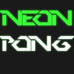 Dos jugadores de Neon Pong