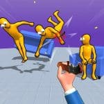 Ninja vs Ragdolls: Sharp Knife Throw!