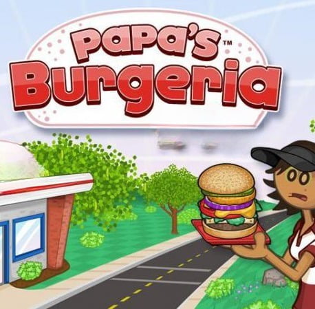 Papa's Burgeria, the burger flipping favourite from GoGy free games