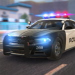 Simulador de coche de policía