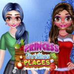 Princess Christmas Places