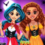 Prinses Gelukkig Halloween-feest