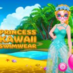 Costume de baie prințesă Kawaii