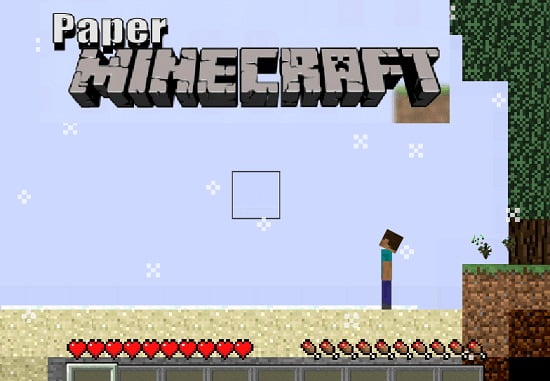 Paper Minecraft em Jogos na Internet