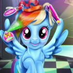 Rainbow Dash Echthaarschnitte