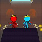 Stickman rouge et bleu 2