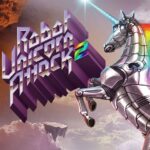 Ataque de robot unicornio