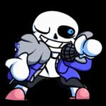 FNF: Sans over Boyfriend w/ Vocals