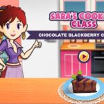 Aula de Culinária da Sara: Cheesecake de Chocolate e Amora