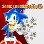 Sonic 1 uitgegeven door EA