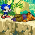 Sonic dans Dragon Ball : aventure avancée
