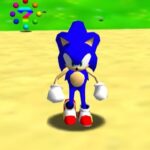 Sonic dans Super Mario 64 V2