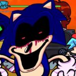 FNF: Sonic.Exe e Majin Sonic cantam muito devagar