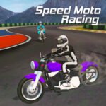 Course de motos de vitesse