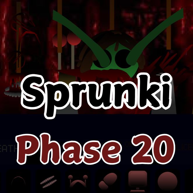 Sprunki Phase 20 Mod 🎵💀 Jouez au Dark Incredibox Mod en ligne