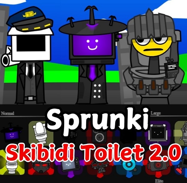 Sprunki skibidi toilet