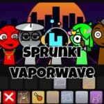 Sprunki Vaporwave Mod