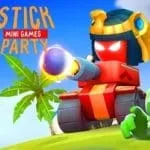 Minijogos de festa com palitos