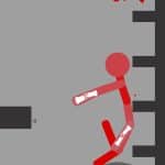 Stickman gebroken botten