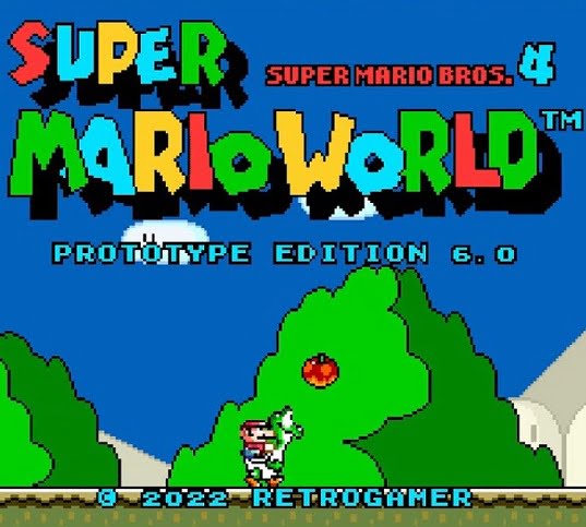 Jogue Super Mario Bros 4 Super Mario World Protótipo: Mario Luigi