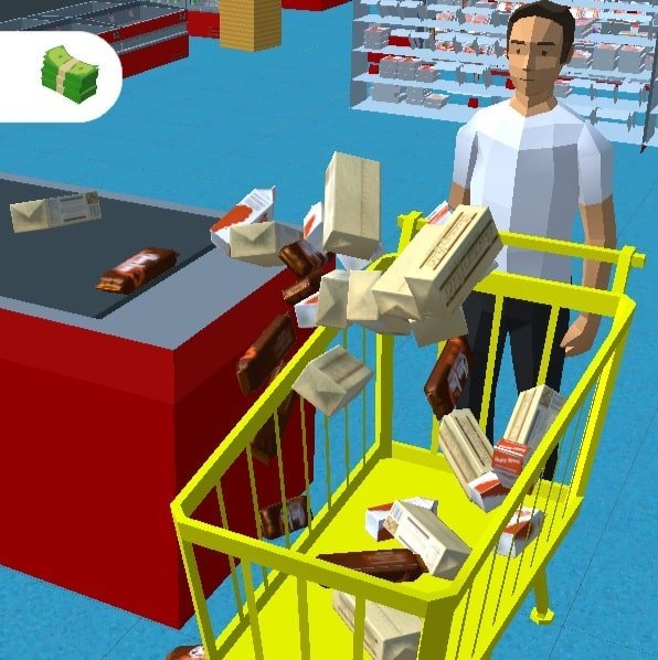 Supermarket simulator 0.1 2.3. Супермаркет симулятор. Симулятор продуктового магазина. Симулятор супермаркета на андроид. Симулятор супермаркета стим.