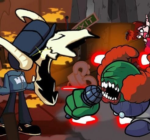 FNF: Tabi vs Tricky [Genocide + Madness] Remix - FNF Mod Online