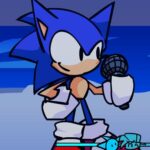 Dieser eine (abgebrochene) Sonic FNF Mod