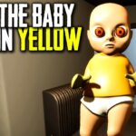 De baby in het geel