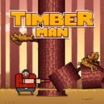 Timberman-spel