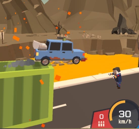 ZOMBIE DERBY: BLOCKY ROADS - Play Online for Free!